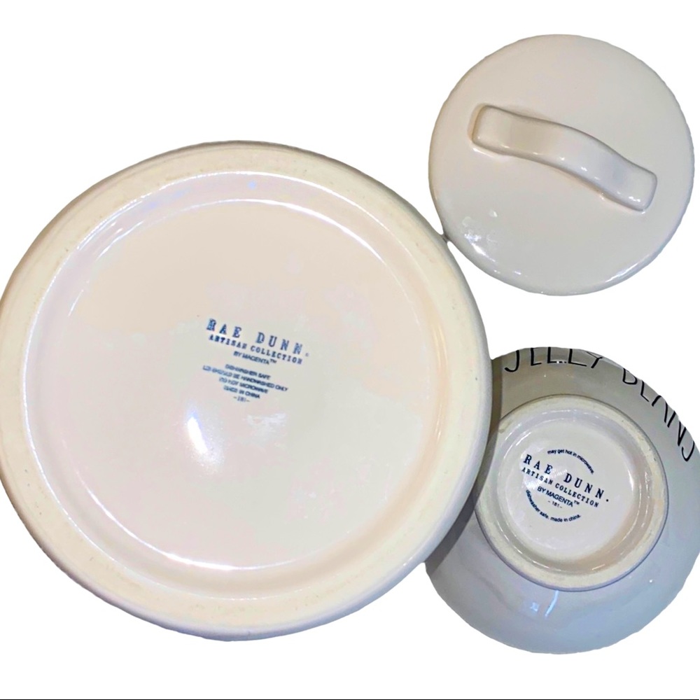 JELLY BEANS Set Large Canister and Bowl - Picture 4 of 4